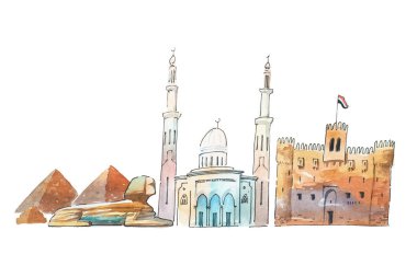 Cairo Mısır manzarası