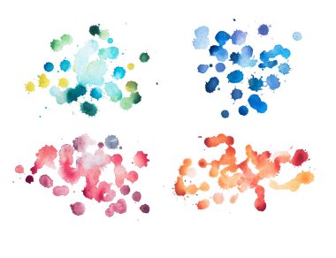 soyut suluboya aquarelle