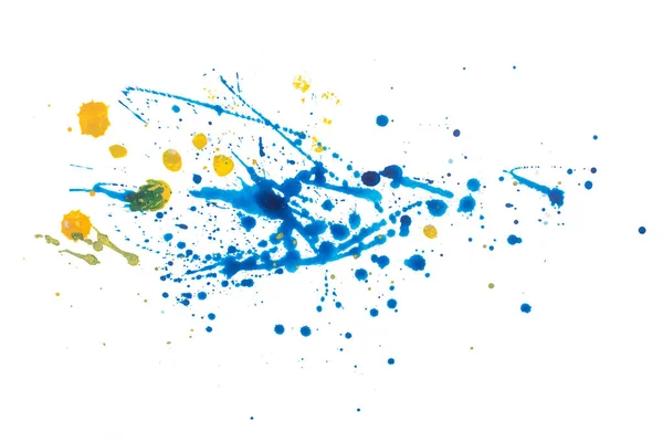 色レトロなビンテージ抽象水彩 aquarelle アート手描きペイント — ストック写真