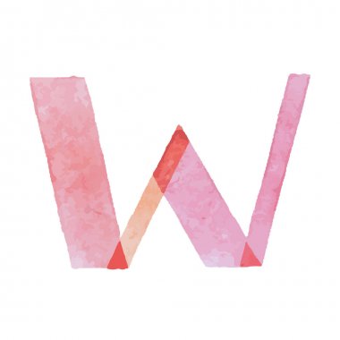 Suluboya aquarelle yazı tipi el yazısı türü ele çekin abc alfabesi harfleri