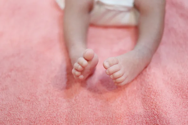 Fuß eines Babys. — Stockfoto