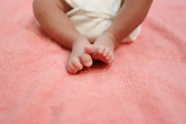 Fuß eines Babys. — Stockfoto