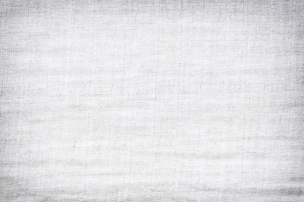 Texture of white raw fabric for the background design. — Stock Photo, Image