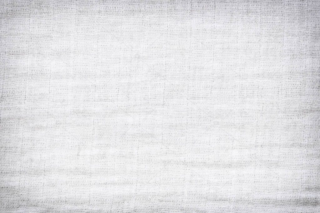 Texture of white raw fabric for the background design.