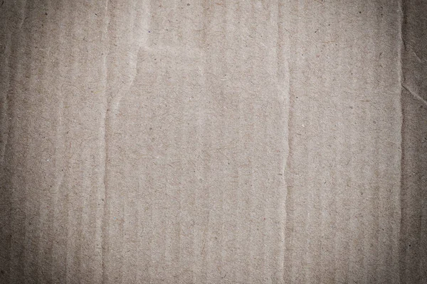 Texture of the brown paper box or cardboard in vintage style. — Stock Photo, Image