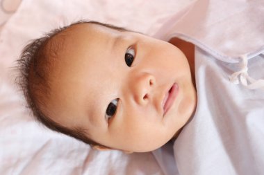 Asya bebek yüzüne bir şüphe olduğunu öğrenme geliştirilmesi.