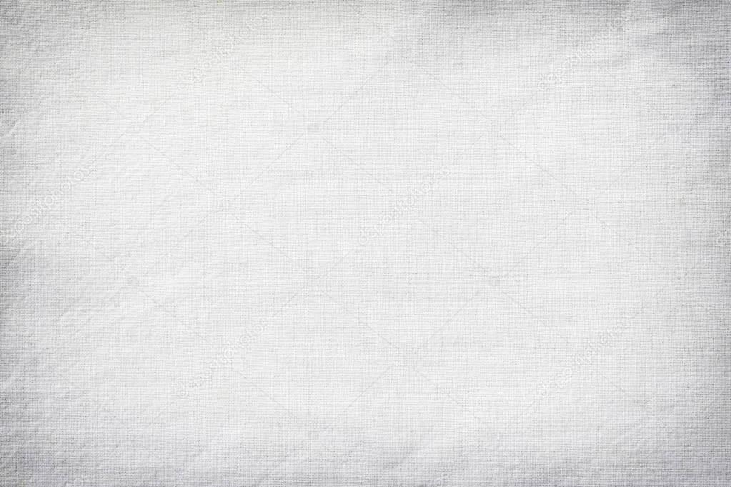 Texture of white raw fabric for the background design.
