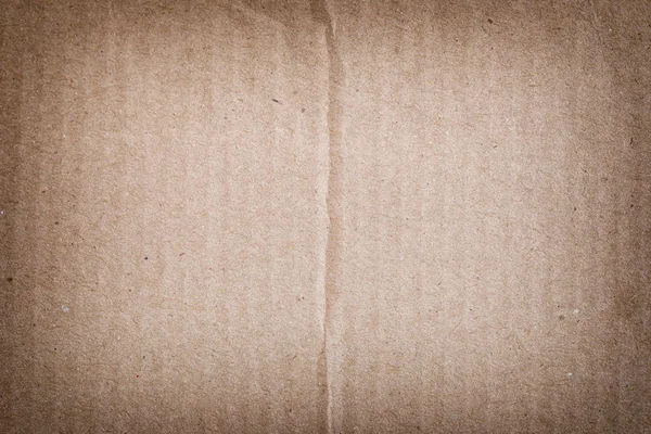 Текстура коричневої паперової коробки або картону в вінтажному стилі . — стокове фото