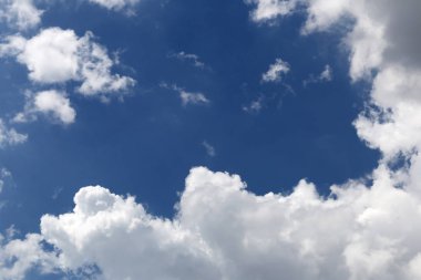 Mavi gökyüzü parlak hava gündüz bulut.