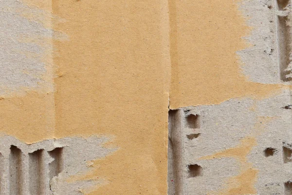 Texture della scatola di carta marrone . — Foto Stock