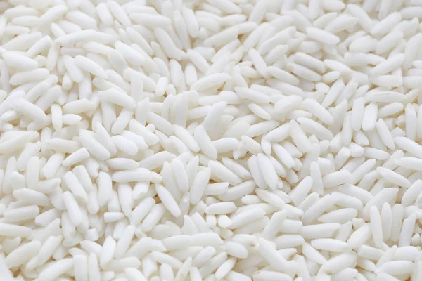 Органический белый рис, клейкий рис или липкий рис . — стоковое фото
