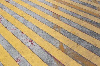 Yol trafik, arka plan için tasarım için soyut sarı çizgisi.