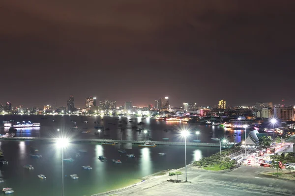 South Pattaya Pier Bali Hai Point Importante Atracción Turística Provincia — Foto de Stock