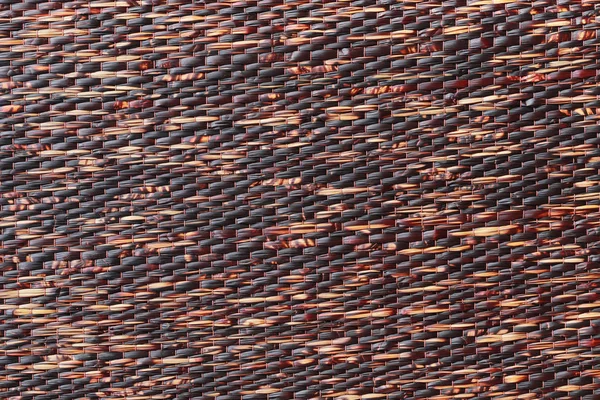 Black and Brown Texture of traditional Thai mat for the design background.