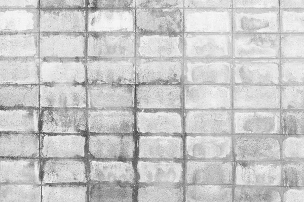 白い表面の風化したレンガ コンクリート. — ストック写真