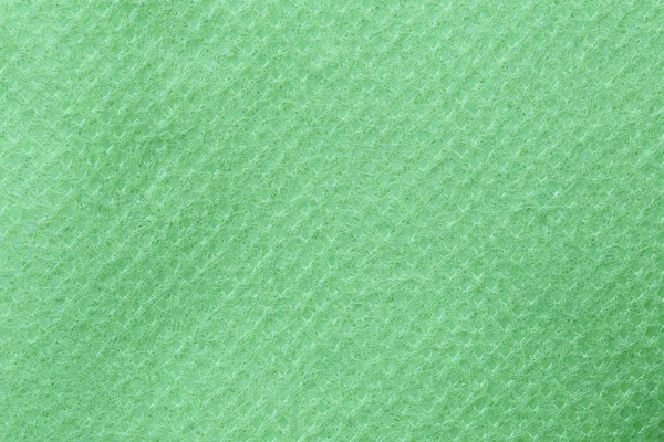 Konsistens av gröna strängen tyg. — Stockfoto