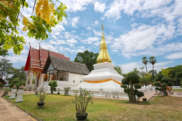 Phra ki Kham Kaen Tay pagoda Kho Budizm tarihi olduğunu — Stok fotoğraf