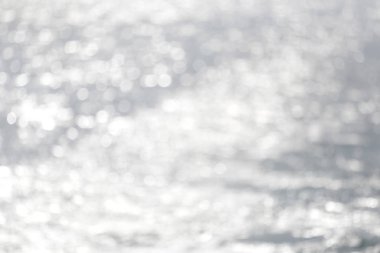 Sabah deniz soyut bokeh.
