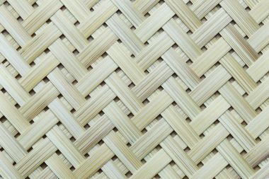 Bamboo weave surface. clipart