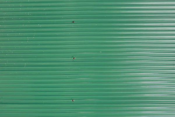 Povrch stěny zelené zinku. — Stock fotografie