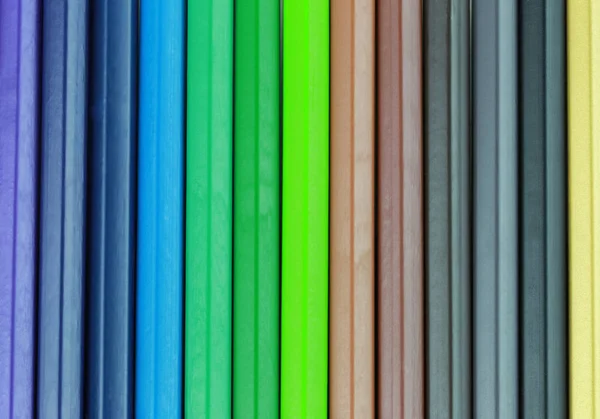Surface of Colorful crayon background. — Stock Photo, Image