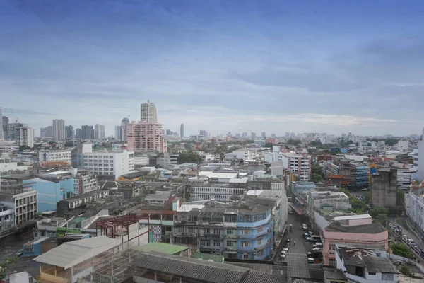 Bangkok şehir manzaralı gündüz. — Stok fotoğraf