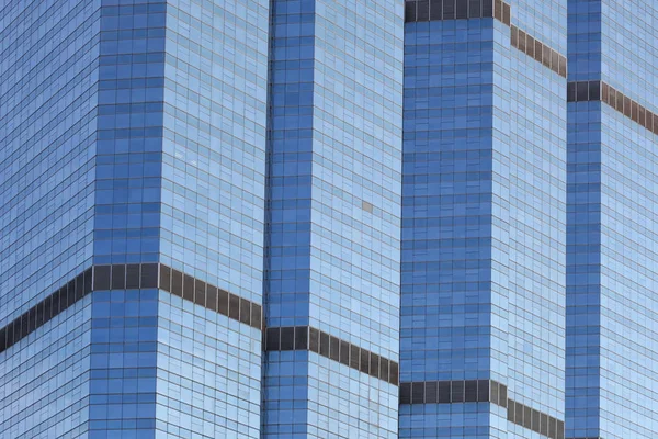 Parede de edifício alto ou vidro de fundo arranha-céu . — Fotografia de Stock