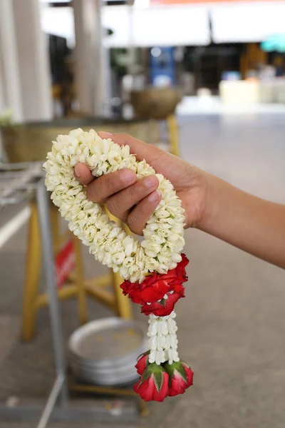 Ramo de flores de jazmín . — Foto de Stock
