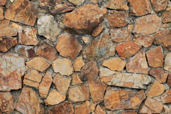 Duvar arka plan kahverengi taş yüzeyi.