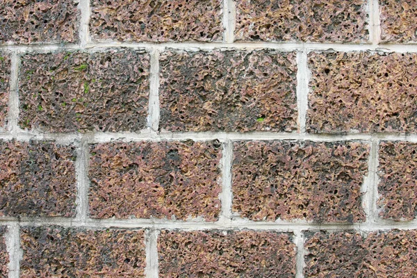 Παλιό τοίχο από τούβλα στην αρχιτεκτονική διακόσμηση για το σχεδιασμό backgro — Φωτογραφία Αρχείου
