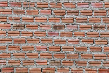 Tuğla Duvar Dekorasyon mimarlık tasarım arka planı için.