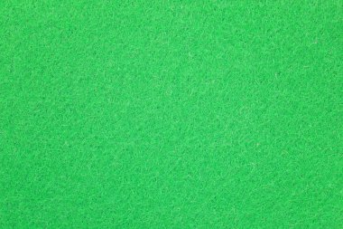 Yeşil yüzey mikrofiber bez.