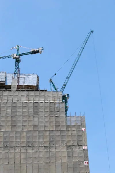 Gebouw in aanbouw. — Stockfoto