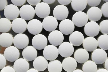 Beyaz hap tablet arka plan.