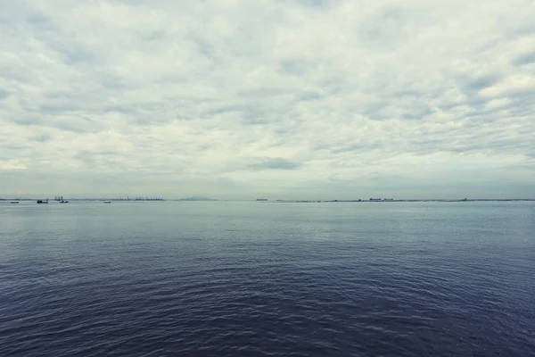 Θάλασσα και ουρανό, το φόντο της φύσης. — Φωτογραφία Αρχείου