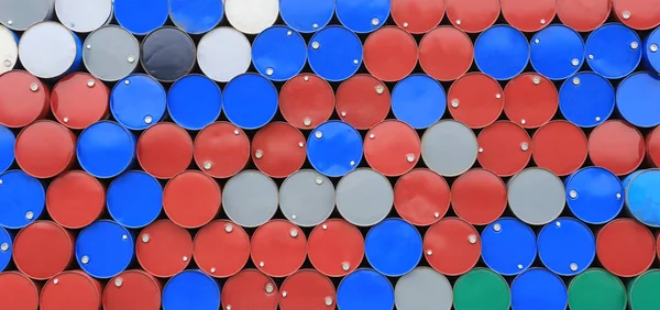 Colorido de superficie metálica Tapa del tanque o tapa del tanque . —  Fotos de Stock