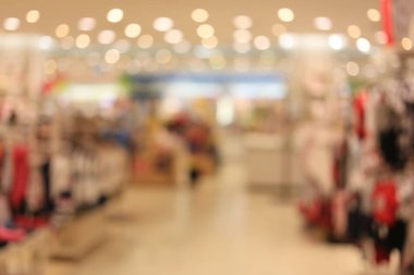 Bulanık alışveriş merkezi veya belirsiz mağazası.