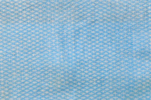 Texture de fond bleu tissu sale . — Photo