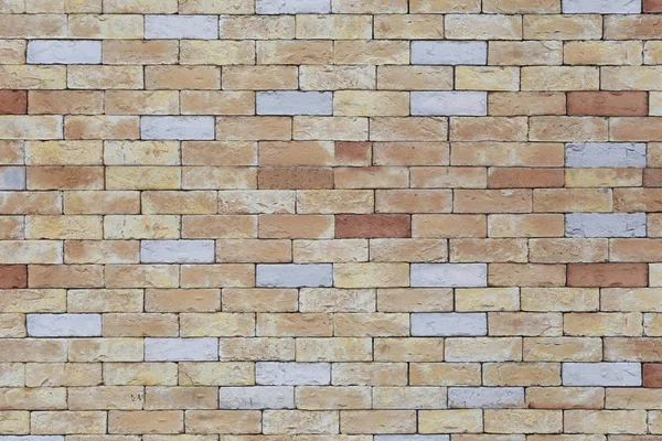 Old brick wall in decoration architecture. — Stock Photo, Image