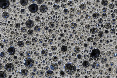 Siyah kahve arka plan balonu.