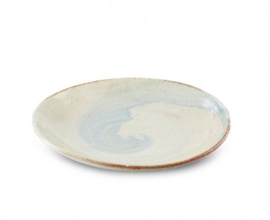 modern seramik plaka beyaz arkaplanda izole.