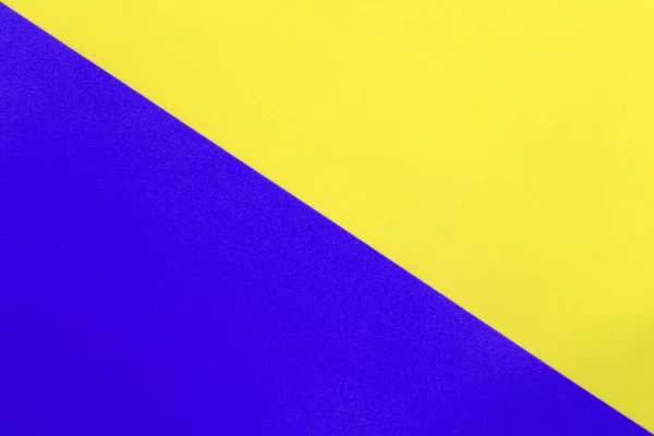 Yellow and blue of Cardboard art paper. — Stock Photo, Image