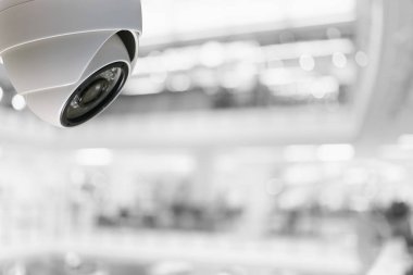 Güvenlik sistemleri için Alışveriş Merkezi Ekipmanları Cctv aracı.