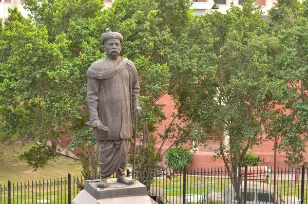 Statue Géante Bal Gangadhar Tilak Près Pragati Maidan Tilak Marg — Photo