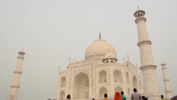 Beautiful Taj Mahal India Agra — 图库视频影像