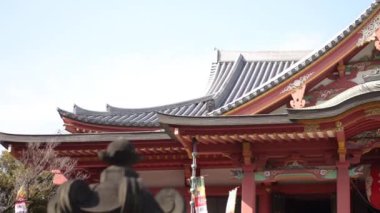 Japonya 'daki tapınağın pan shot' ı