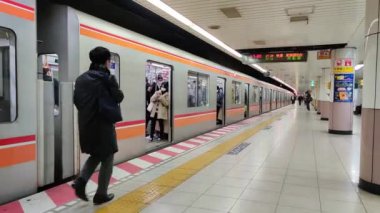 time lapse of Tokyo metro