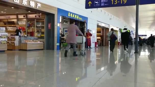 Timelapse Beijing Airport — Stock videók
