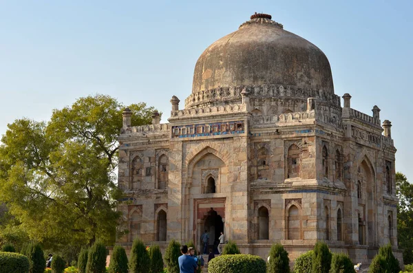 New Delhi India 2020 Sheesh Gumbad Islamitisch Graf Uit Laatste — Stockfoto