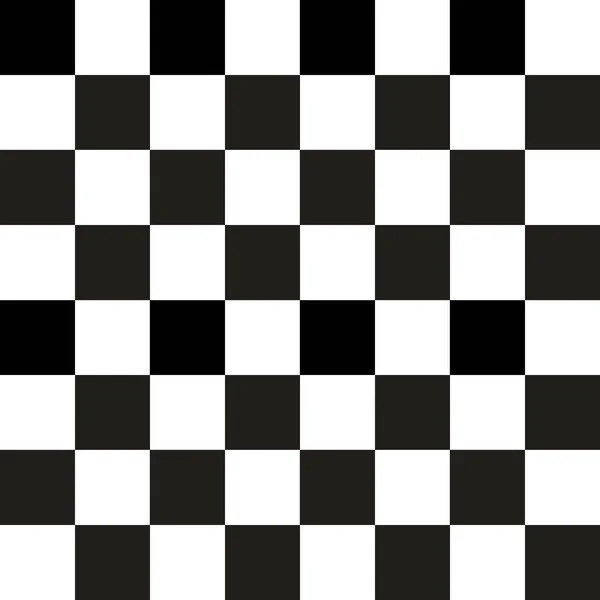 白色和黑色正方形的现代棋盘背景设计 — 图库照片